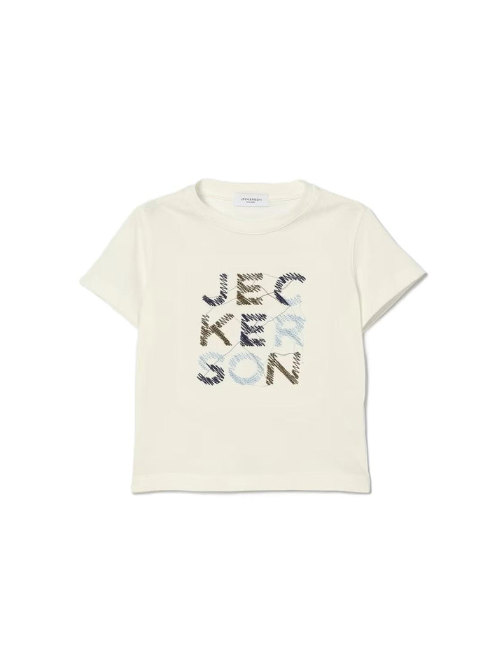 T-shirt latte per bambino JB5638TS26 RE013 Jeckerson Kids 