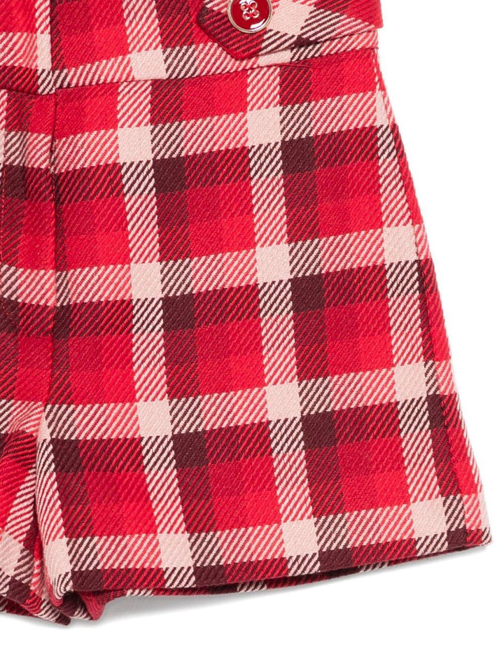 Bermuda rossa per bambina 5717 002 Abel & Lula 