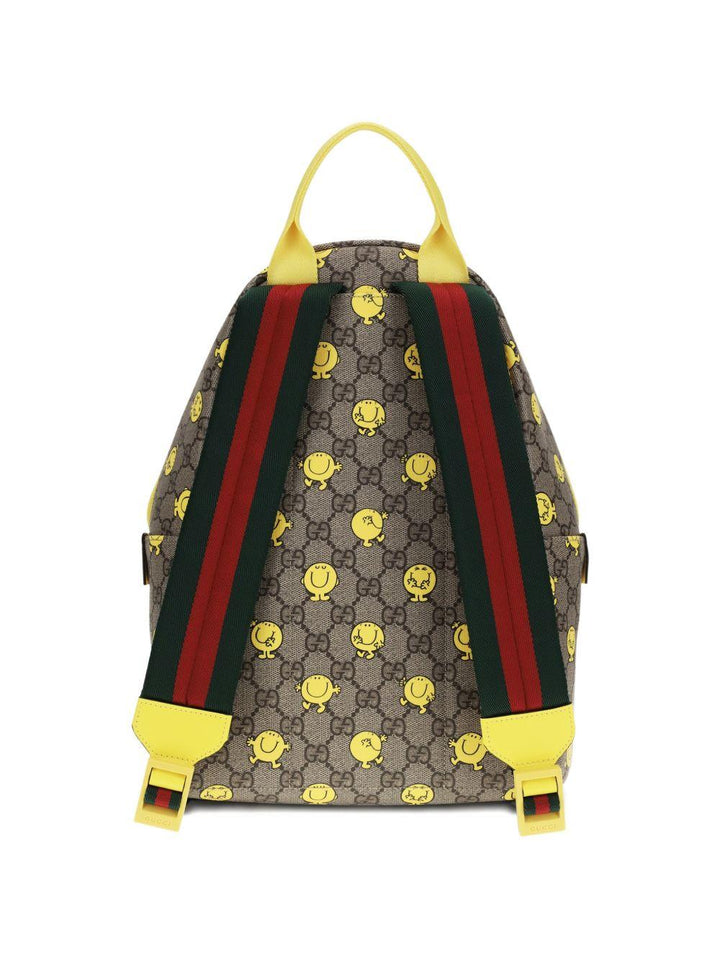 Zaino marrone/giallo per bambina 782708FAFN6 9850 Gucci Kids 