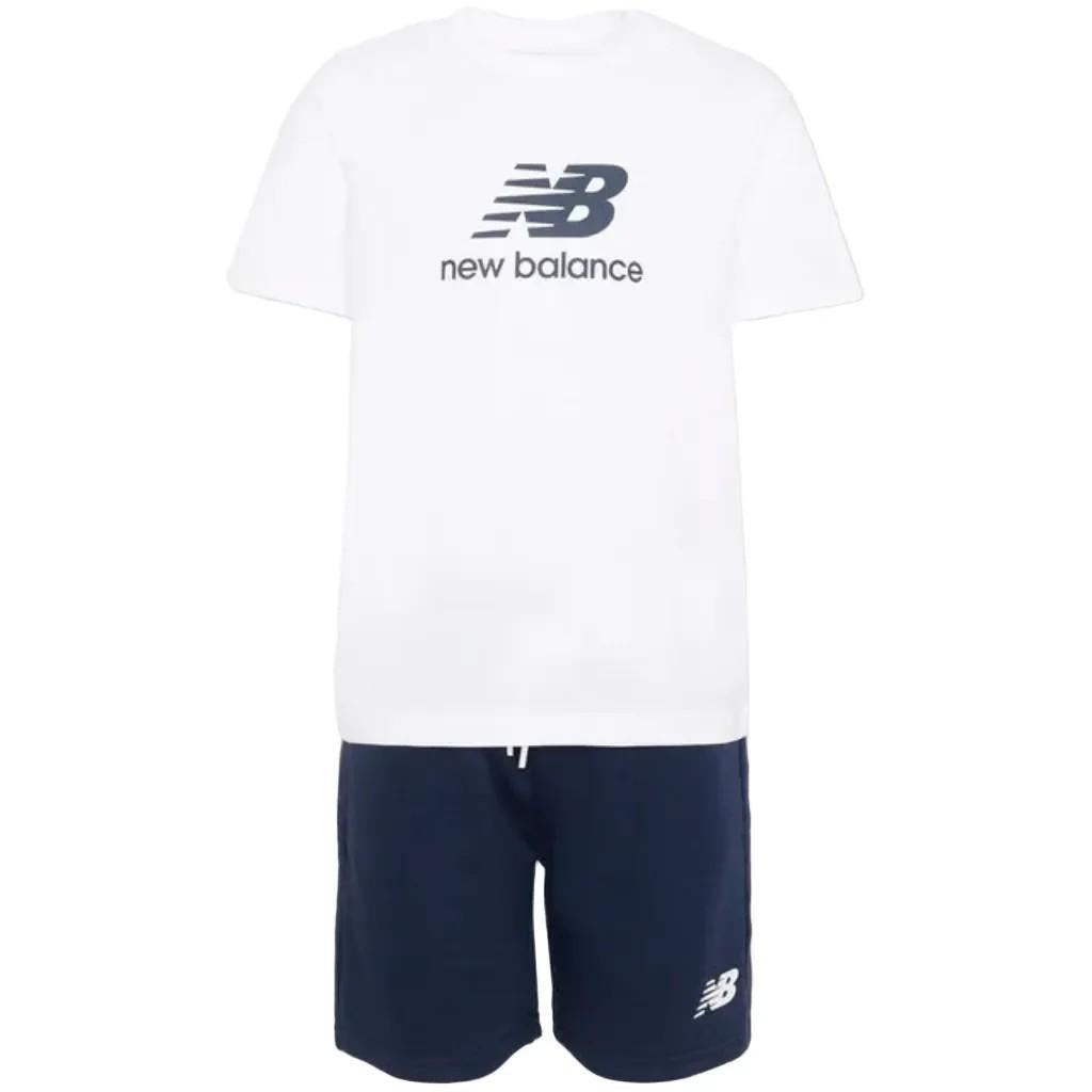 Completo bianco/blu per bambino YS61Z4H1 BWE New Balance Kids 