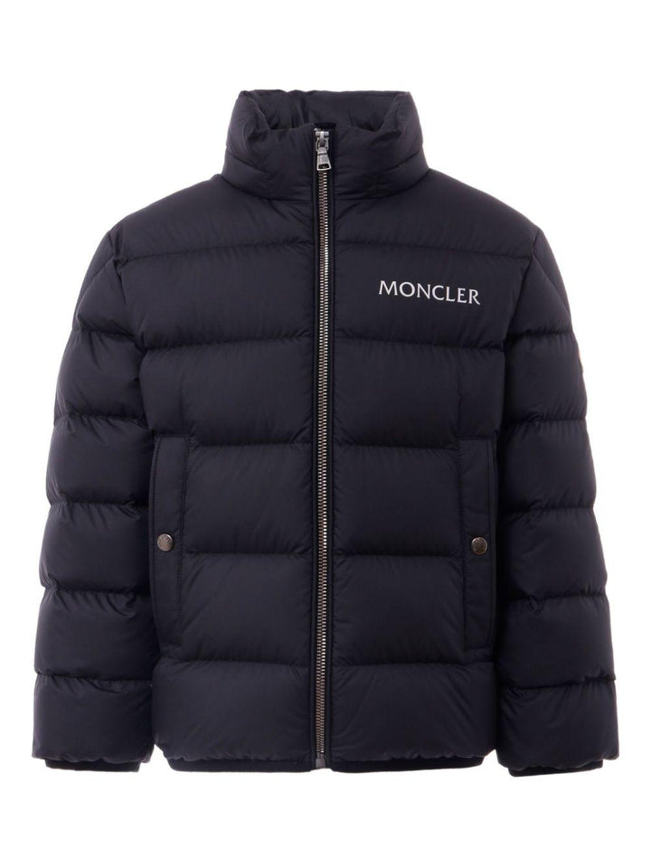Giubbotto nero per bambino 9541A00026597X2 999 Moncler Kids 