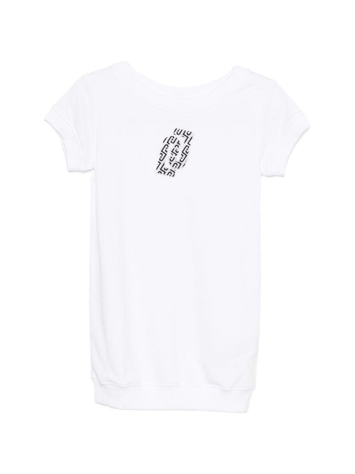 Abito bianco per bambina GA6103FS858 10601 Liu Jo 