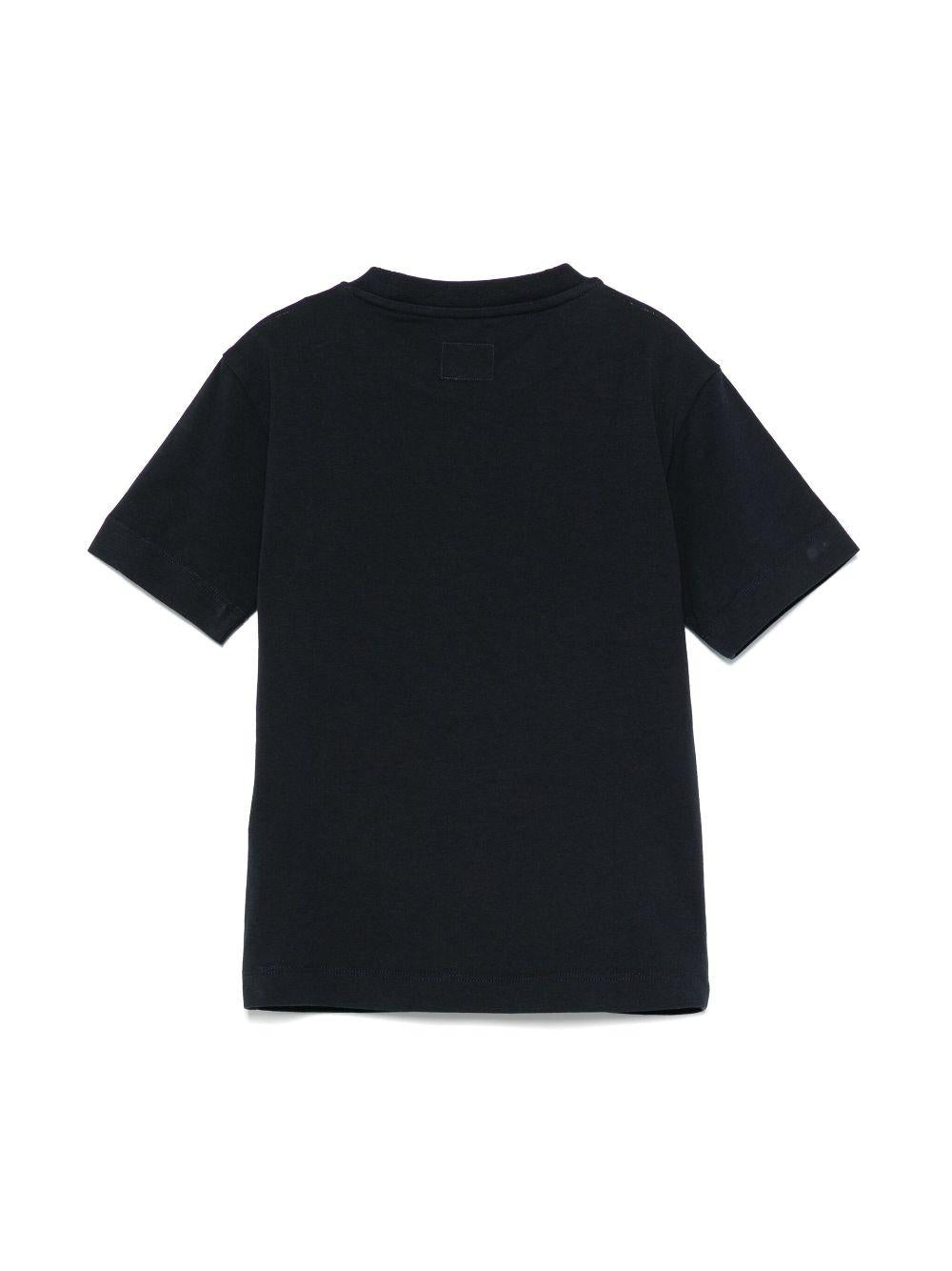 T-shirt blu navy per bambino