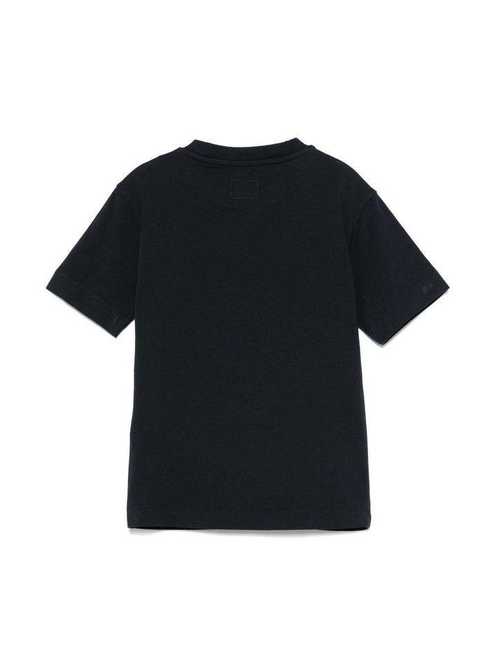 T-shirt blu navy per bambino