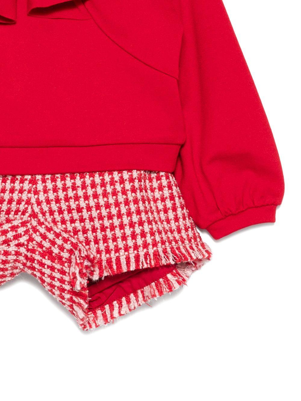 Completo rosso per neonata 5711 002 Abel & Lula 