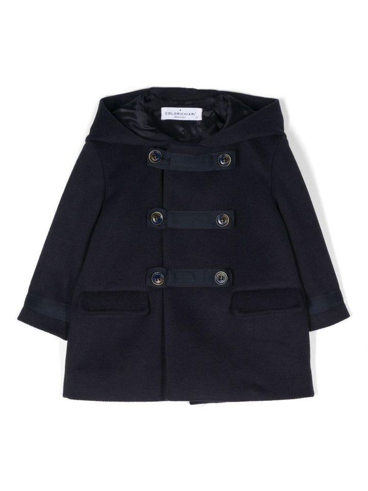 Midnight blue coat for baby