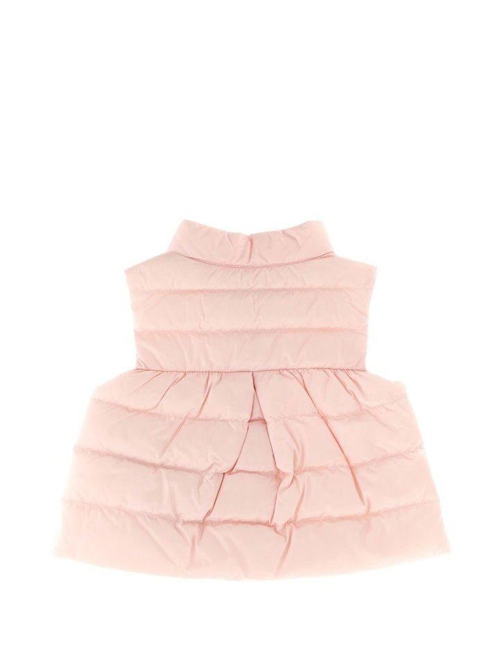 Gilet rosa per neonata 9511A00019597YF 503 Moncler Kids 