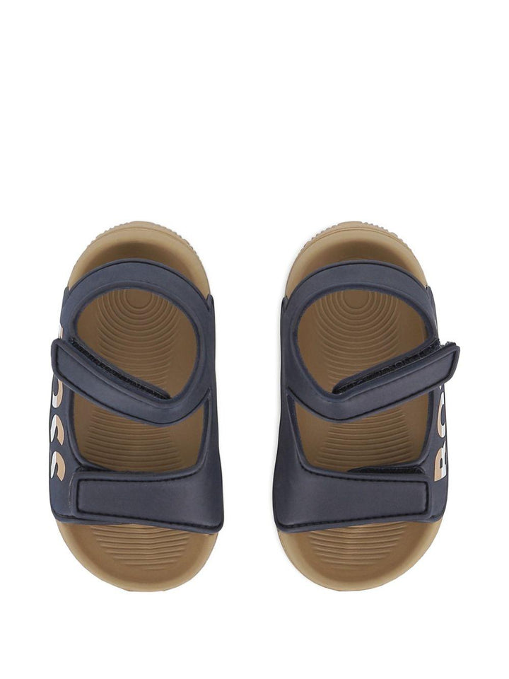 Sandali blu navy per bambino J52821 849 Boss Kids 