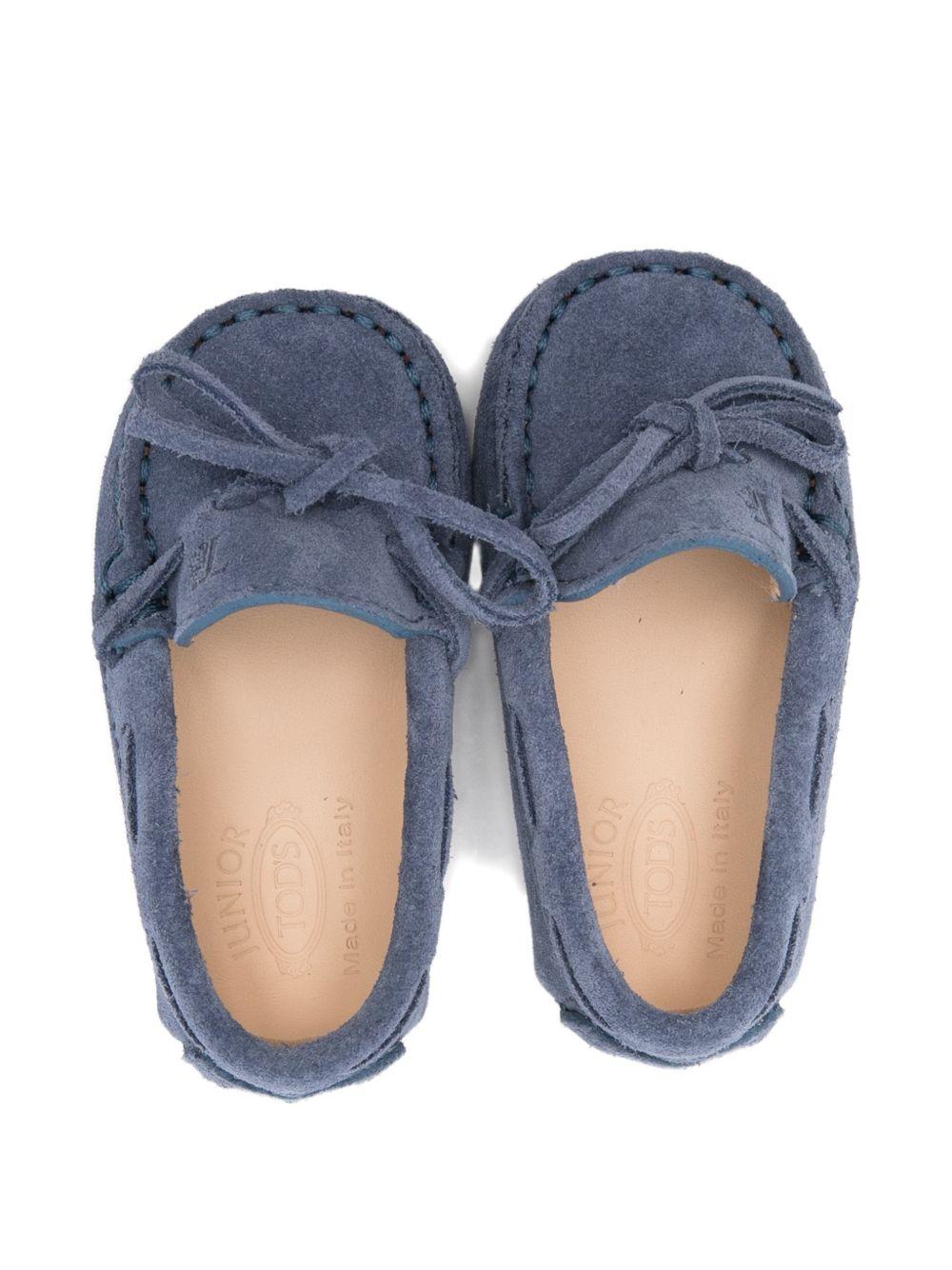 Mocassini blu per neonato UXB00G00050J9E U819 Tod's Kids 