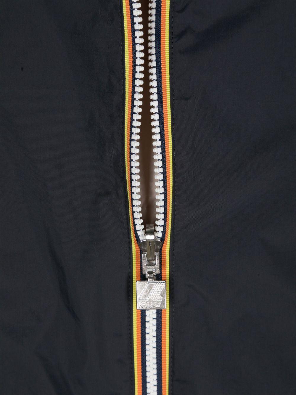 Giubbotto blu/rosa per bambina K61313W AOY K-Way Kids 