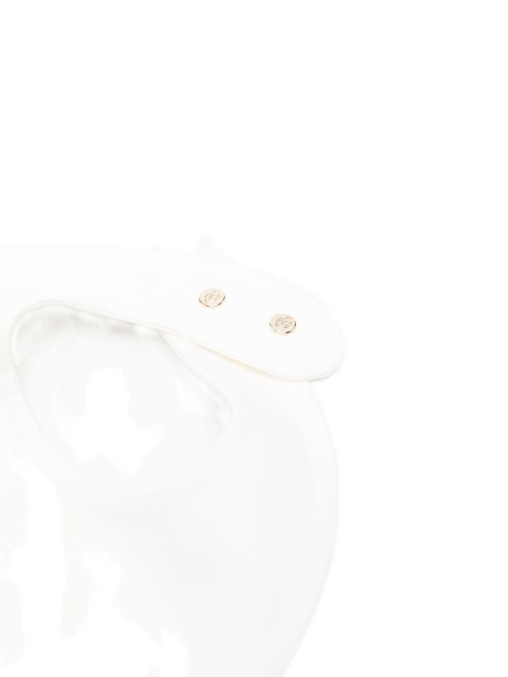 Bavetta bianca per neonata BNBA0130JF031 0242 Miss Blumarine 