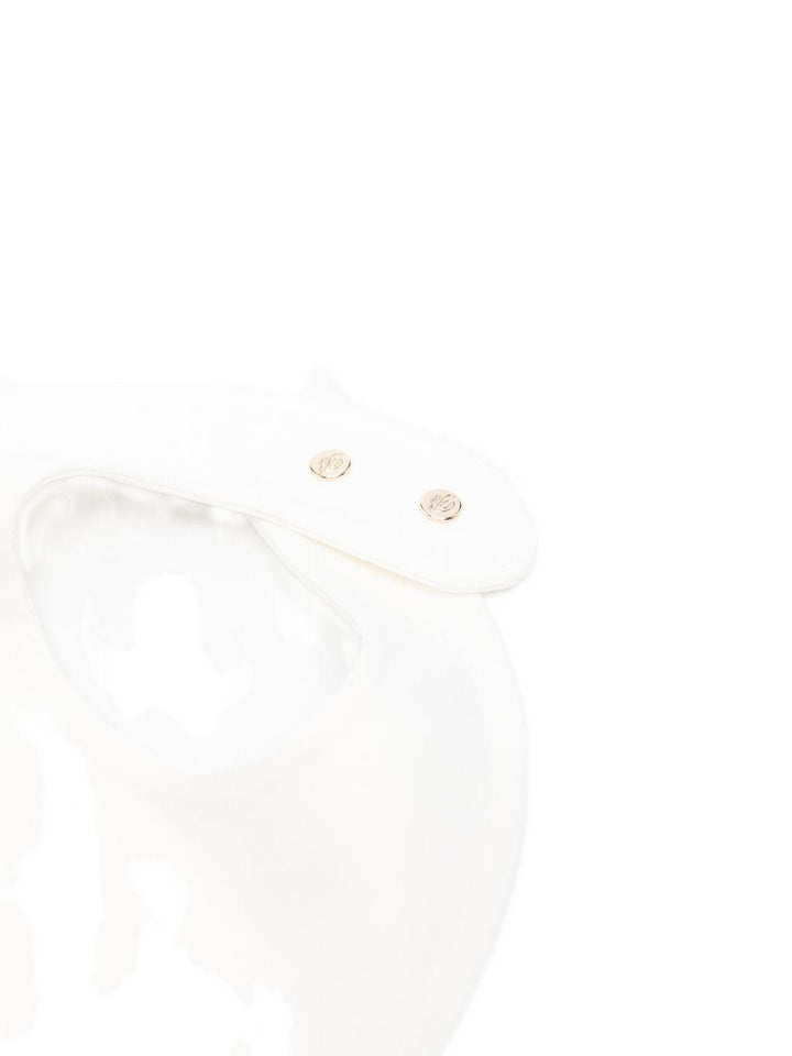 Bavetta bianca per neonata BNBA0130JF031 0242 Miss Blumarine 