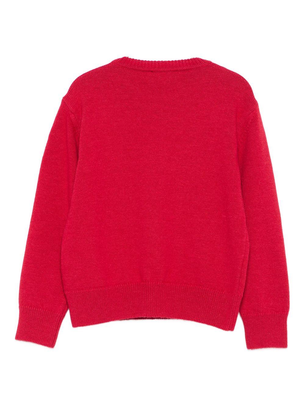 Maglione rosso per bambino DQ3069D0AFE DQ423 Dsquared2 Kids 