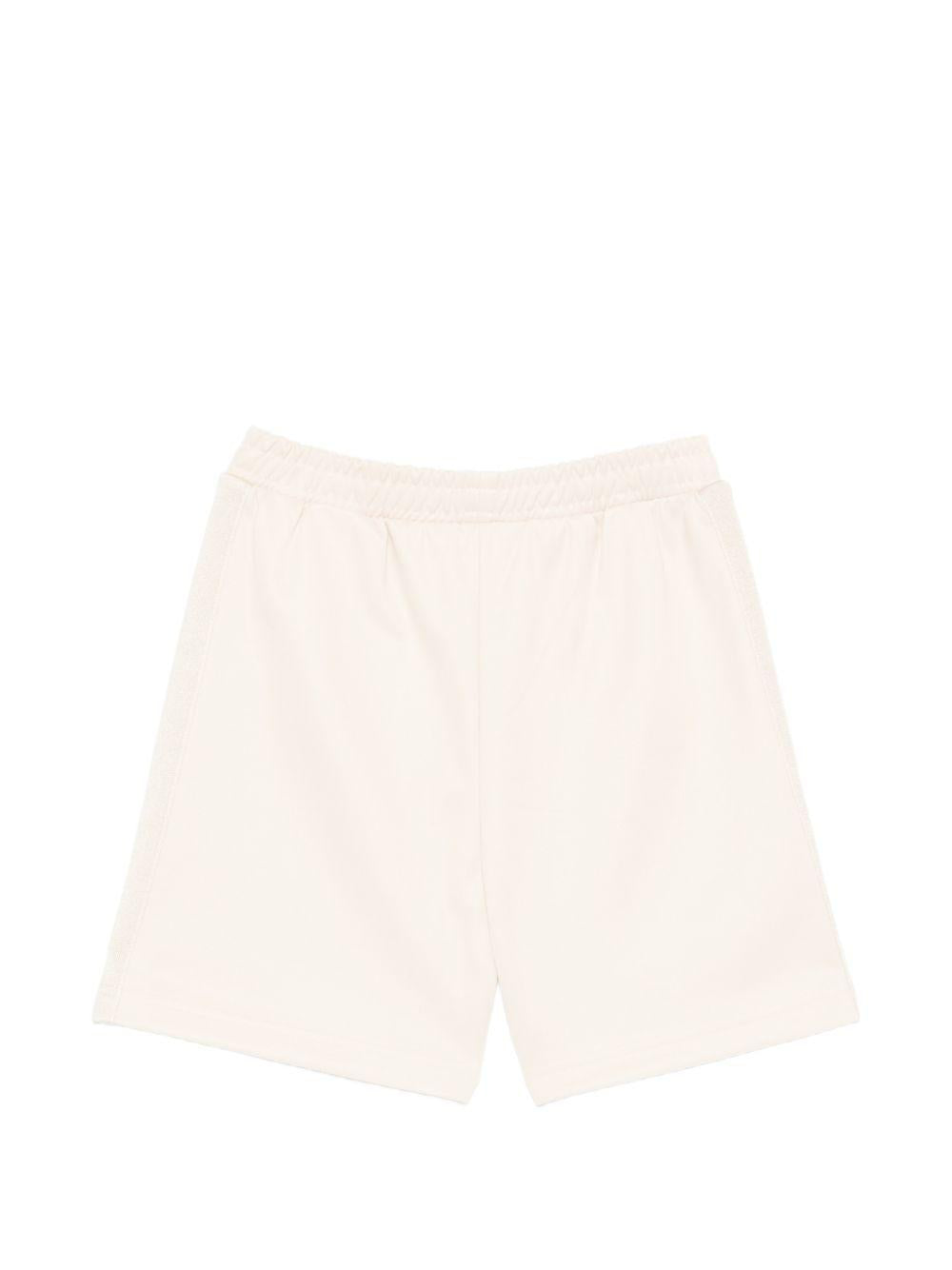 Bermuda bianco sporco per bambino PBCL001S26FAB001 092 Palm Angels Kids 
