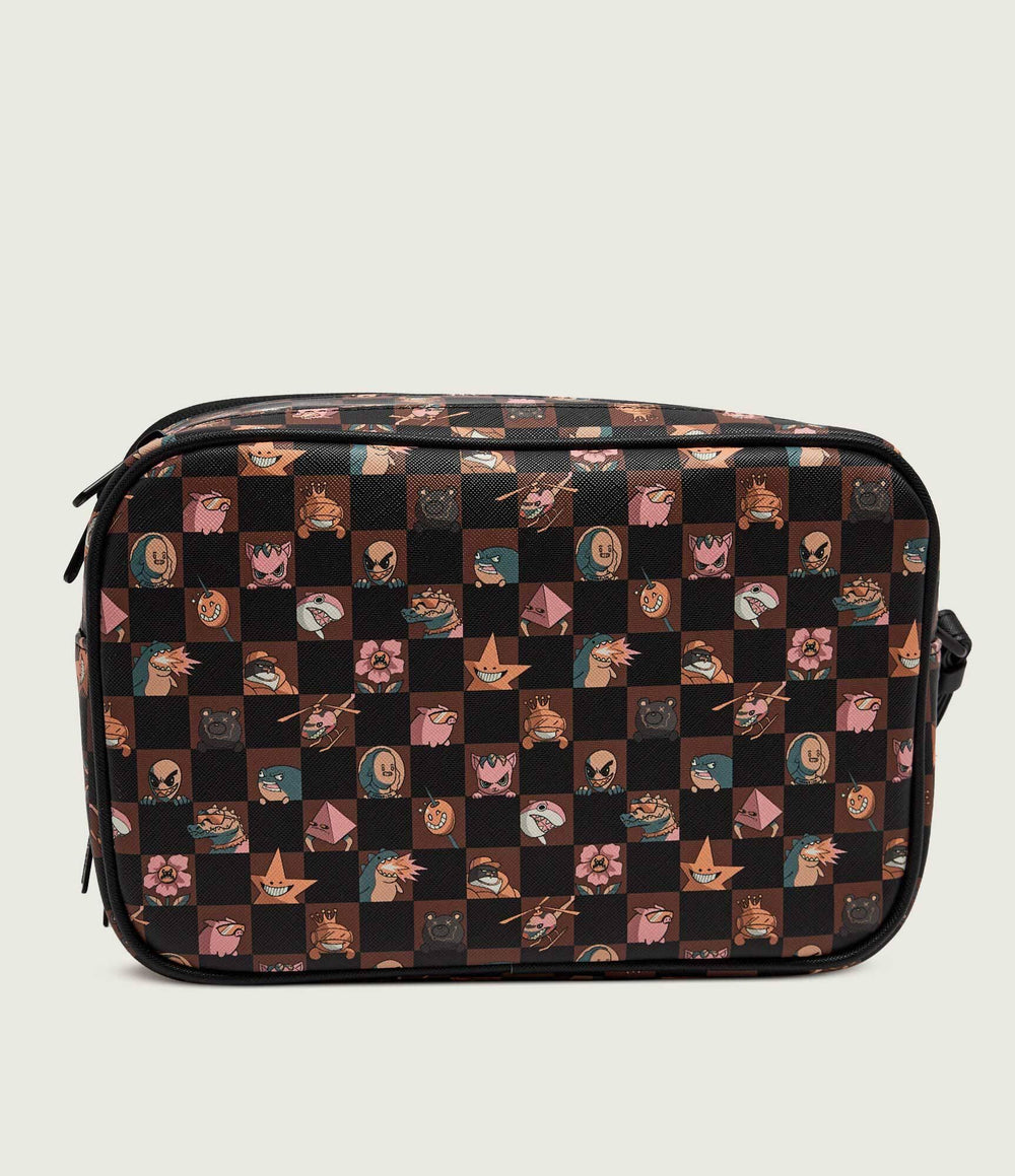 Borsa marrone/nero per bambino 910B8907 NSZ Sprayground Kid 