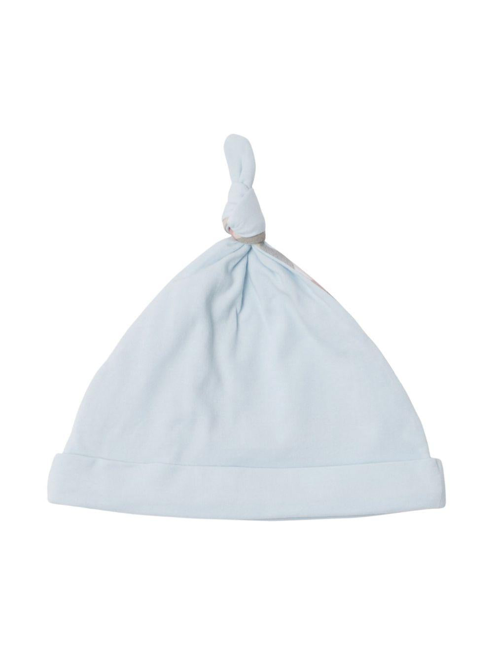 Tutina celeste per neonato 8104526 A3149 Burberry Kids 