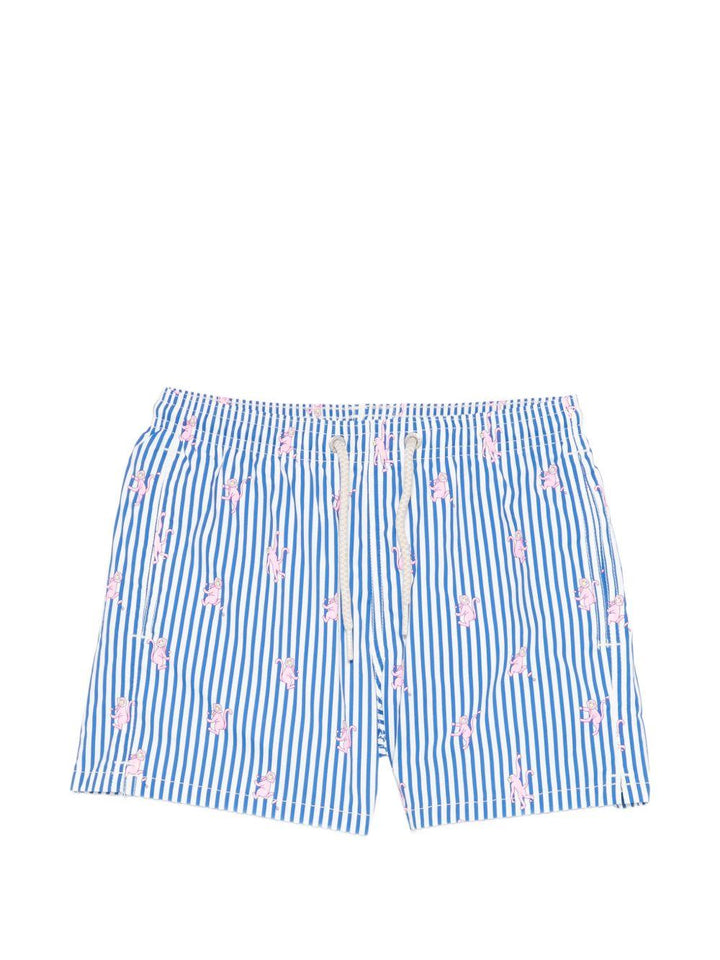 Costume azzurro per bambino JEA0022 00225L MC2 Saint Barth Kids 