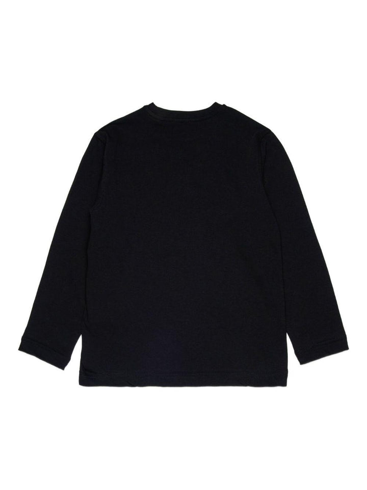 T-shirt nero per bambino