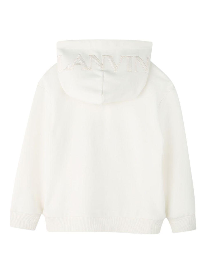 Felpa bianco per bambino N30316 N89 Lanvin Enfant 