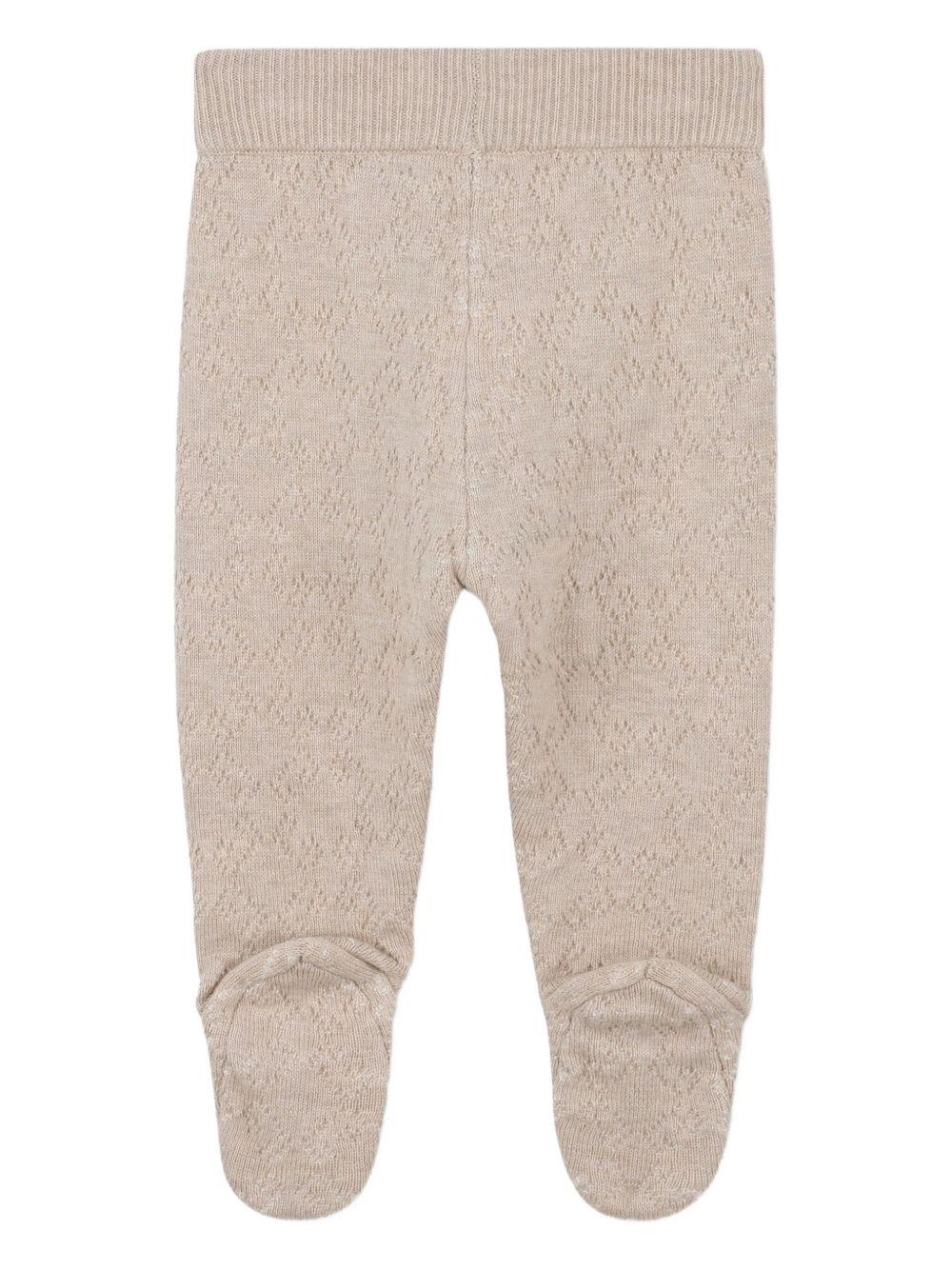 Completo bianco/beige per neonato H30872 117 Givenchy Kids 