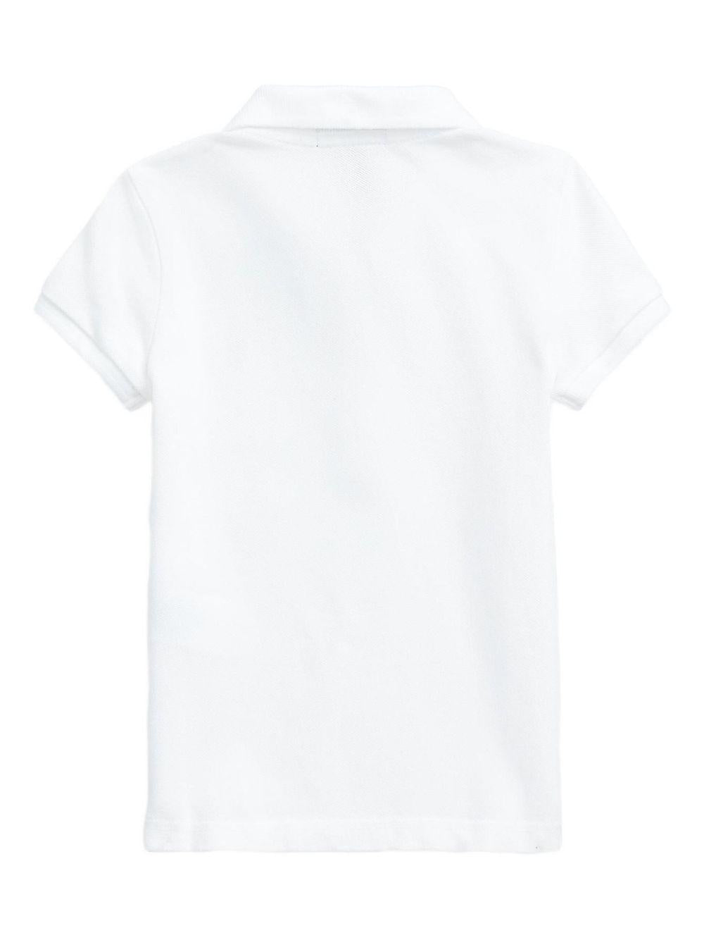 Polo bianca per bambina 313573242 005 Ralph Lauren Kids 