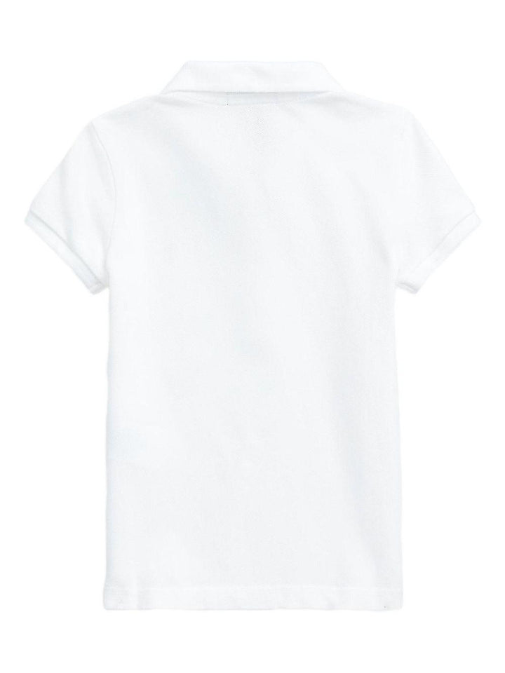 Polo bianca per bambina 313573242 005 Ralph Lauren Kids 