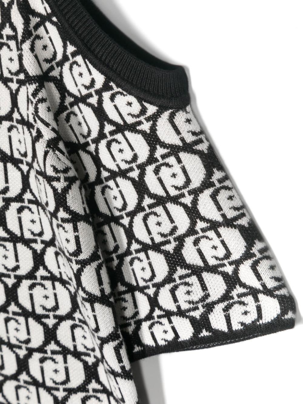 Black and white top for girls