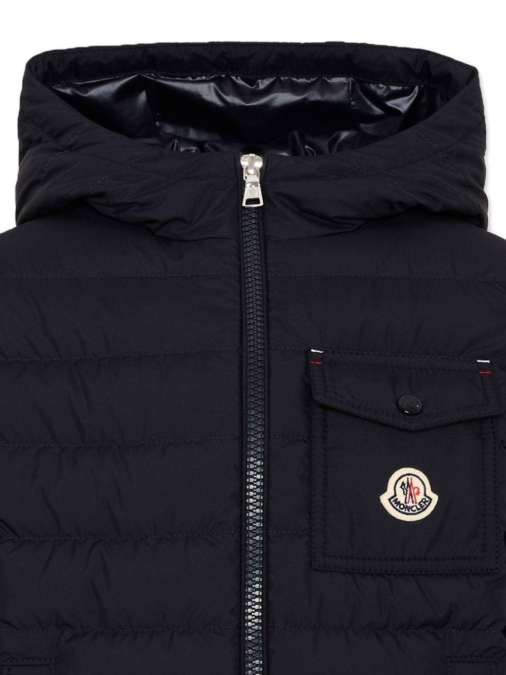 Giubbotto nero per bambino 9541A00022597YW 778 Moncler Kids 