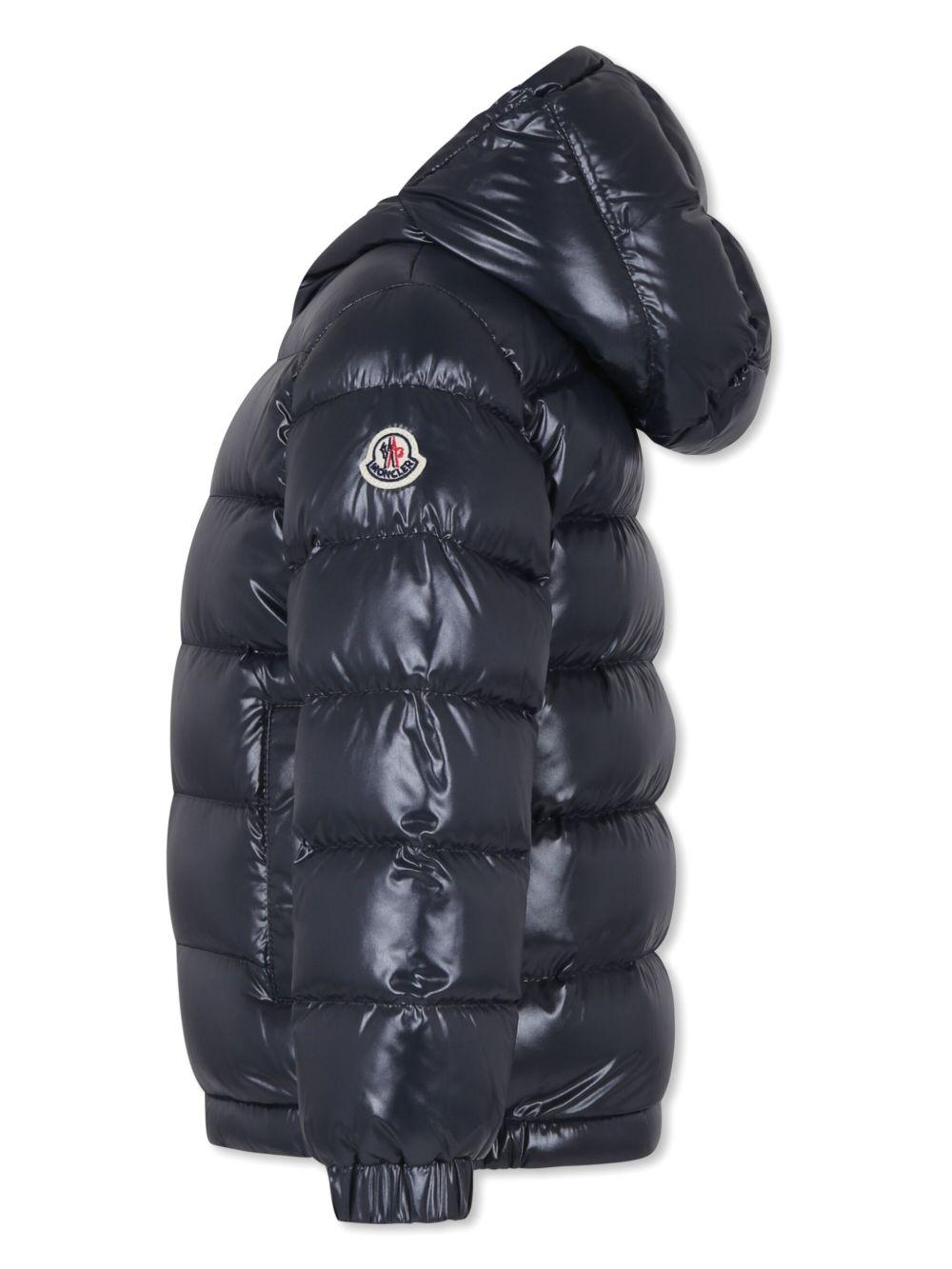 Giubbotto blu navy per bambino 9541A00022597Z8 742 Moncler Kids 