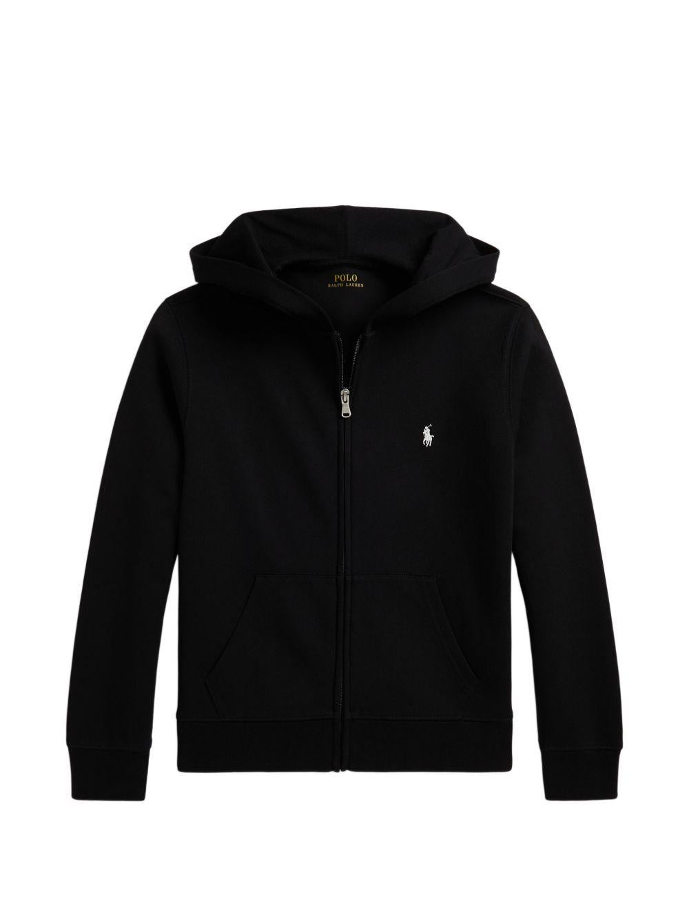 Felpa nera per bambino 323A95762 005 Ralph Lauren Kids 