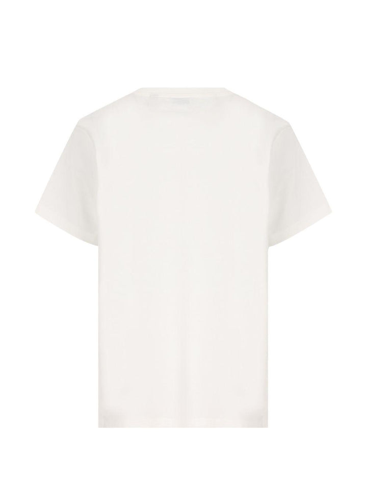 T-shirt bianco per bambino 8117585 A2014 Burberry Kids 