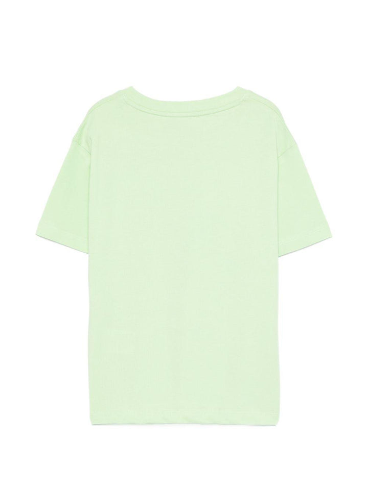 T-shirt verde per bambino S6MSJUTH001 MS077 Msgm Kids 