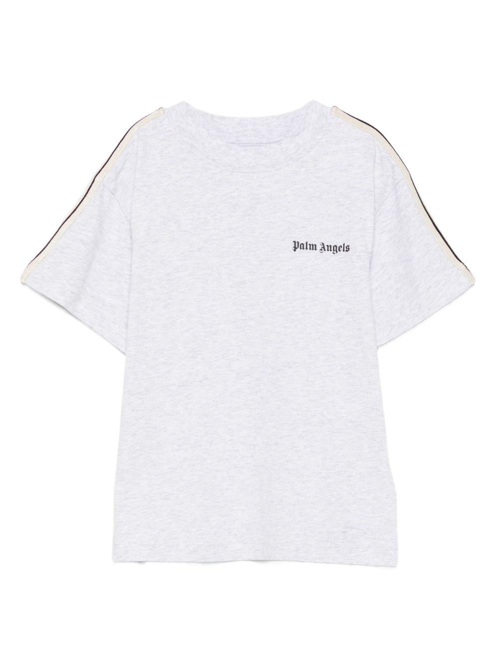 T-shirt bianca per bambino PBAA011F25JER001 0810 Palm Angels Kids 