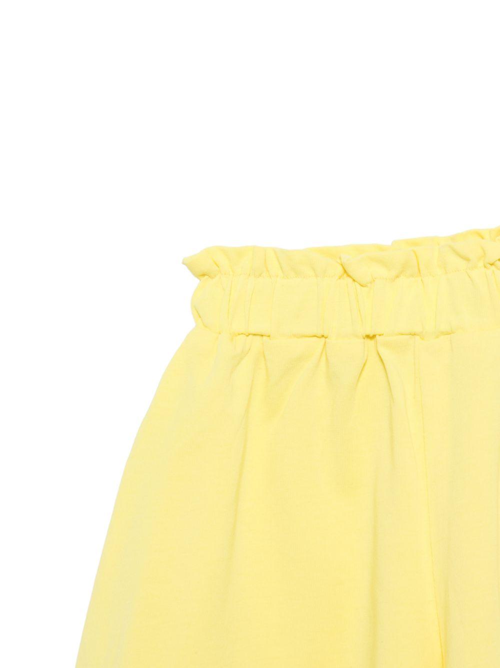 Completo bianco/giallo per bambina KA6023JS003 C3869 Liu Jo 