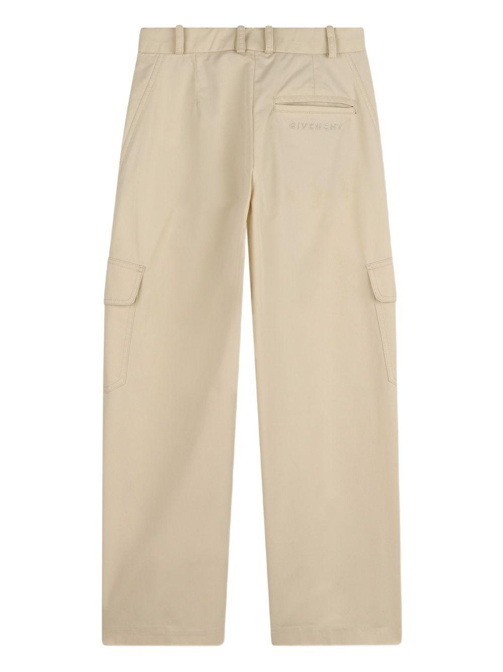 Pantalone beige chiaro per bambina H31209 192 Givenchy Kids 