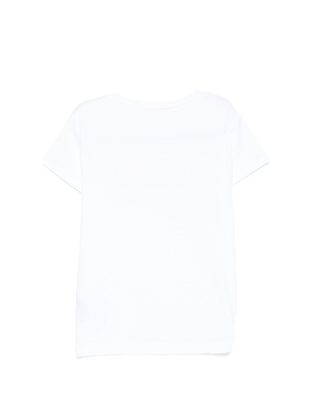 T-shirt bianco per bambina KA6028JS003 10601 Liu Jo 