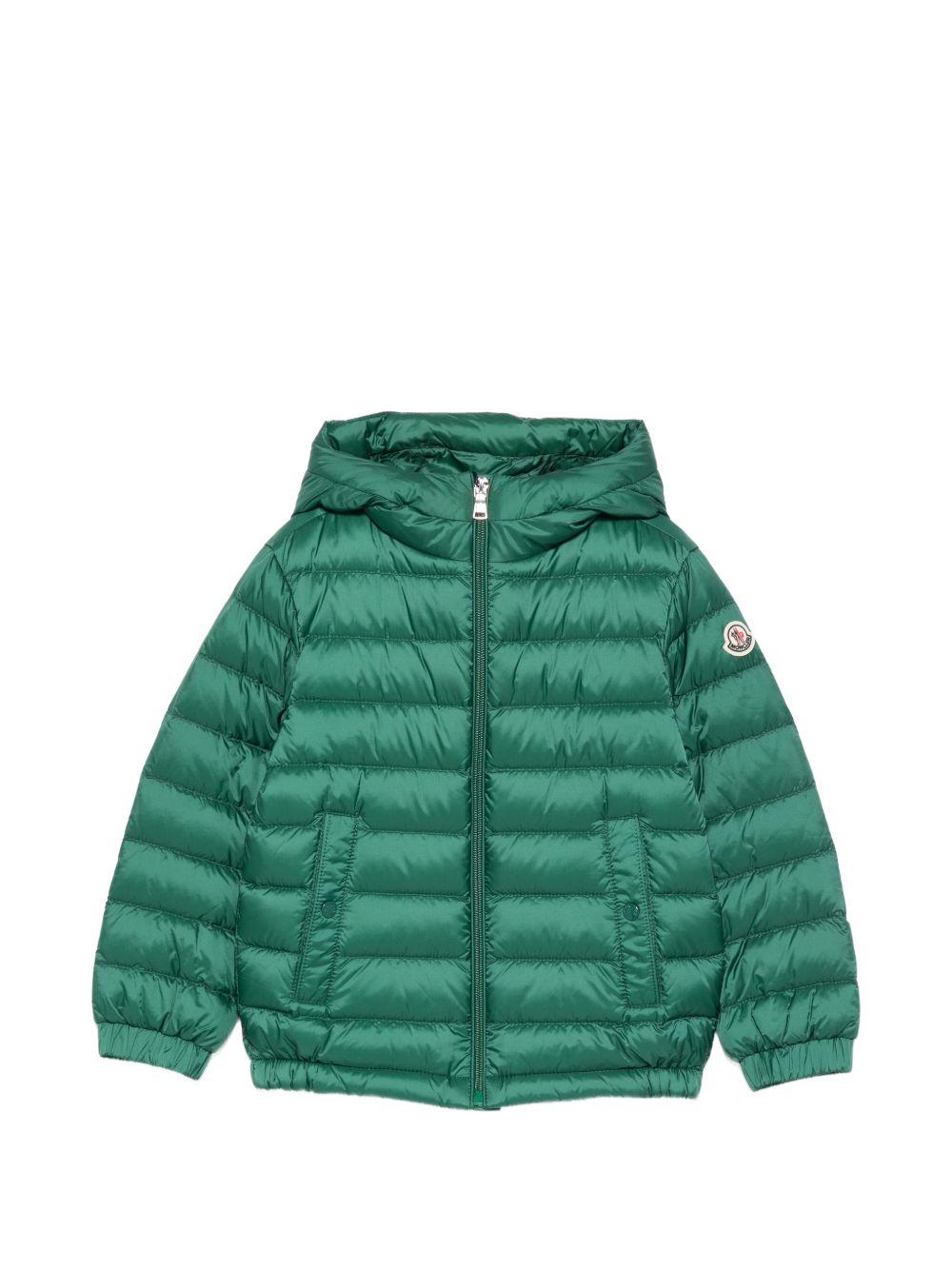 Giubbotto verde per bambino 9541A00002597YF 84L Moncler Kids 