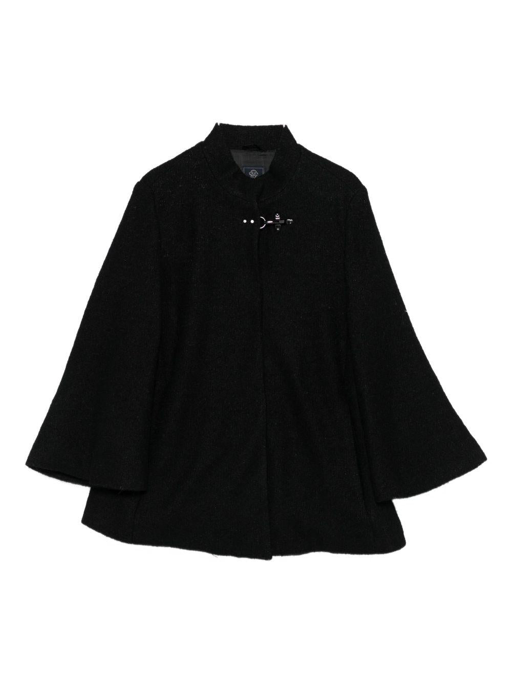 Cappotto nero per bambina FX2B97E0223 930 Fay Kids 
