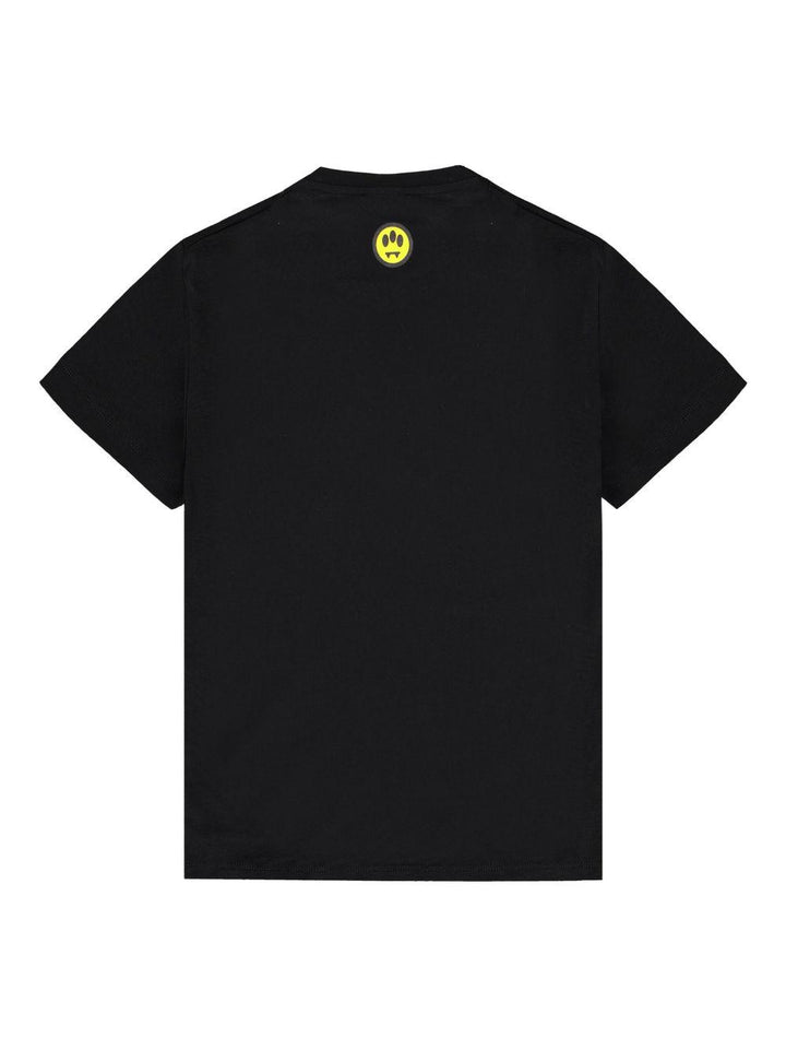 T-shirt nera per bambino F5BKJUTH241 110 Barrow Kids 