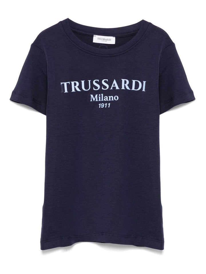 T-shirt blu navy per bambino