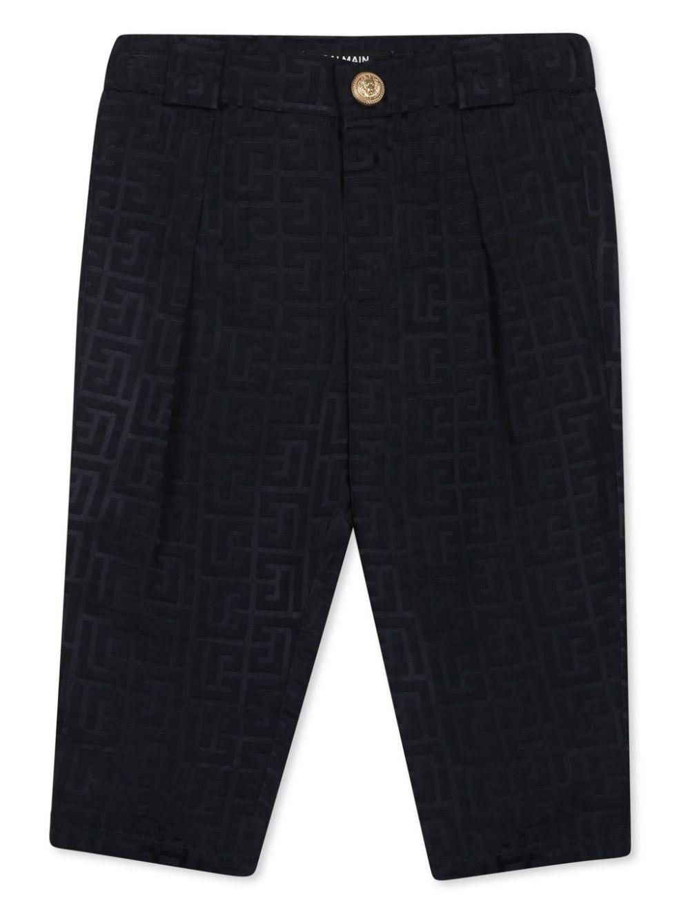 Midnight blue trousers for newborns