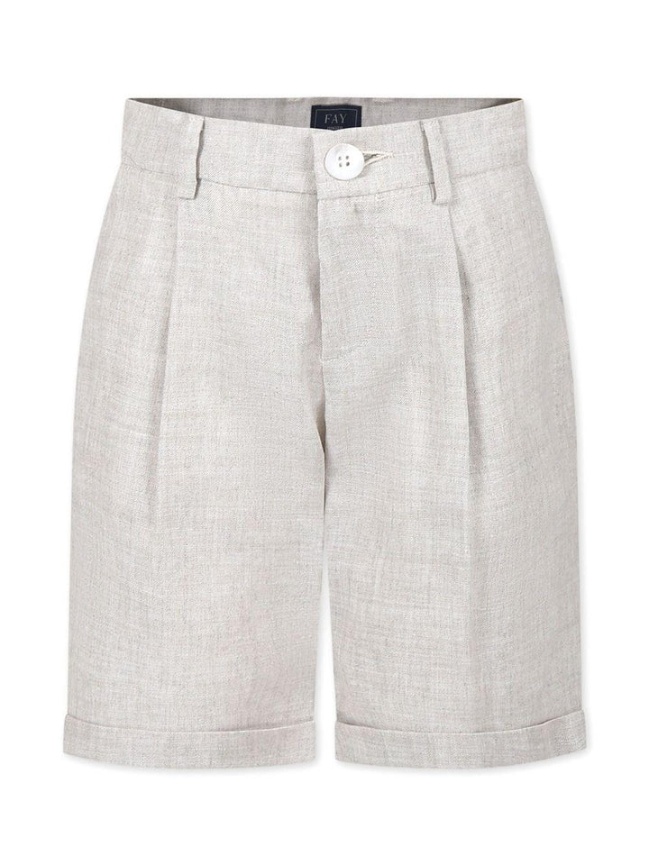 Bermuda beige per bambino