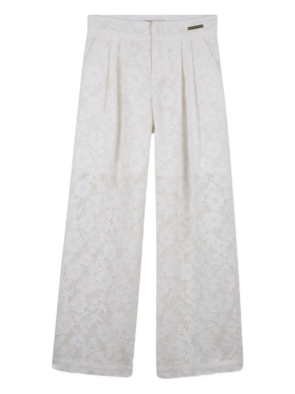 Pantalone bianco per bambina R30654 117 Michael Kors Kids 