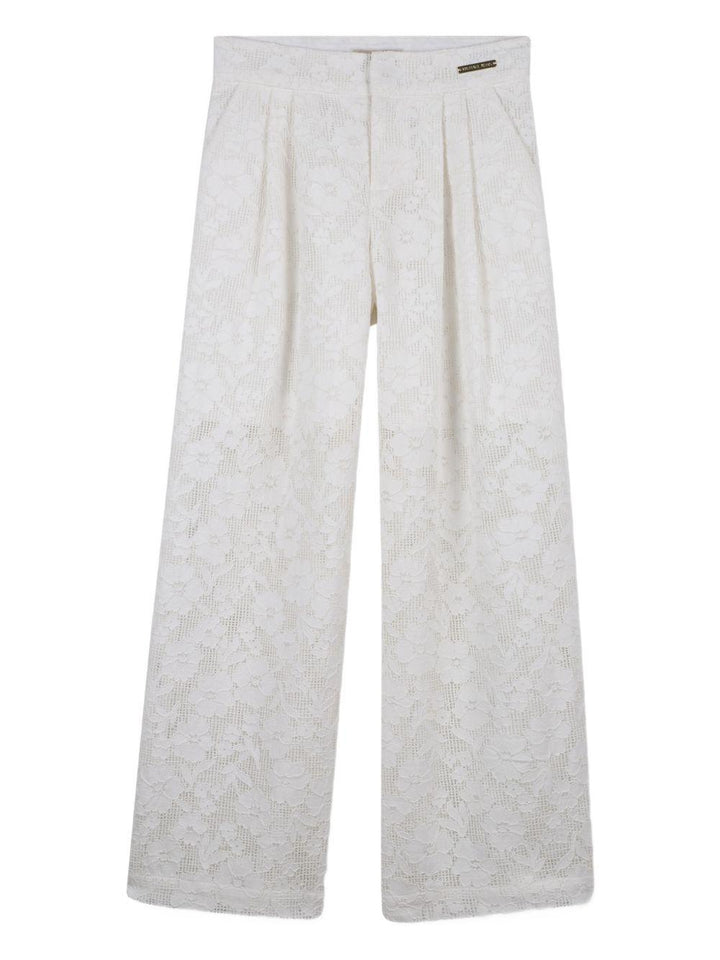Pantalone bianco per bambina R30654 117 Michael Kors Kids 