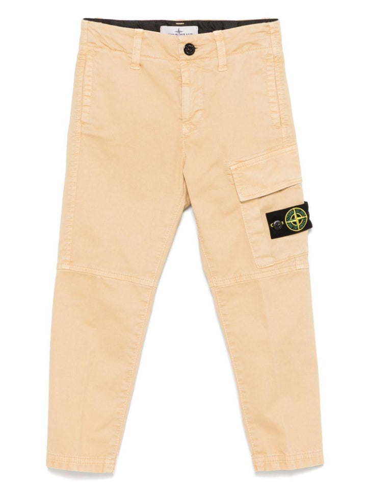 Pantalone talpa per bambino 811630215 V0191 Stone Island Kids 