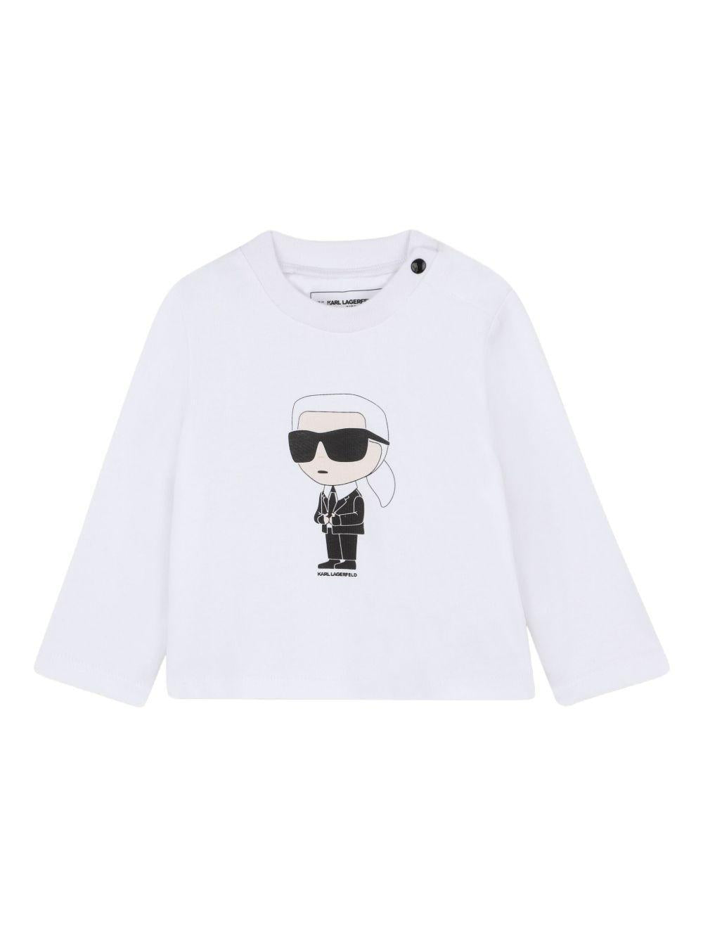 Completo nero/bianco per neoanto Z30658 09B Karl Lagerfeld Kids 