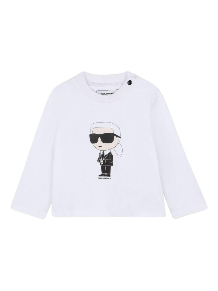 Completo nero/bianco per neoanto Z30658 09B Karl Lagerfeld Kids 
