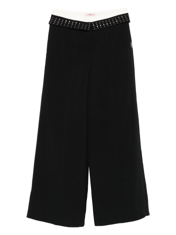 Pantalone nero per bambina GF5023T7896 22222 Liu Jo 