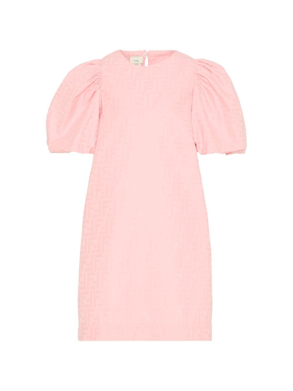 Abito rosa per bambina JFB851AS64 F1UL9 Fendi Kids 