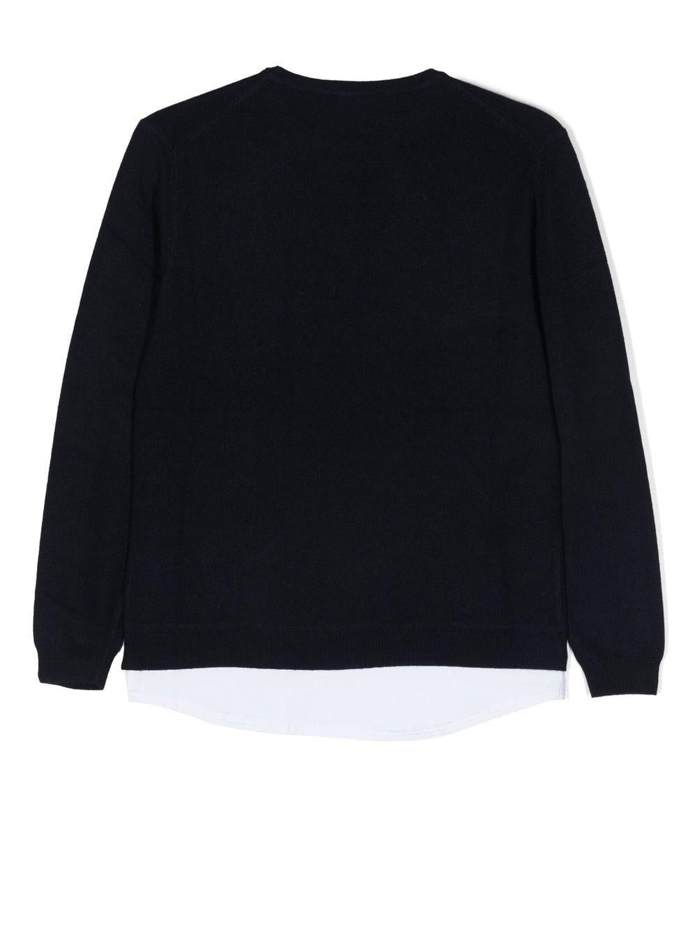 Maglione blu per bambino